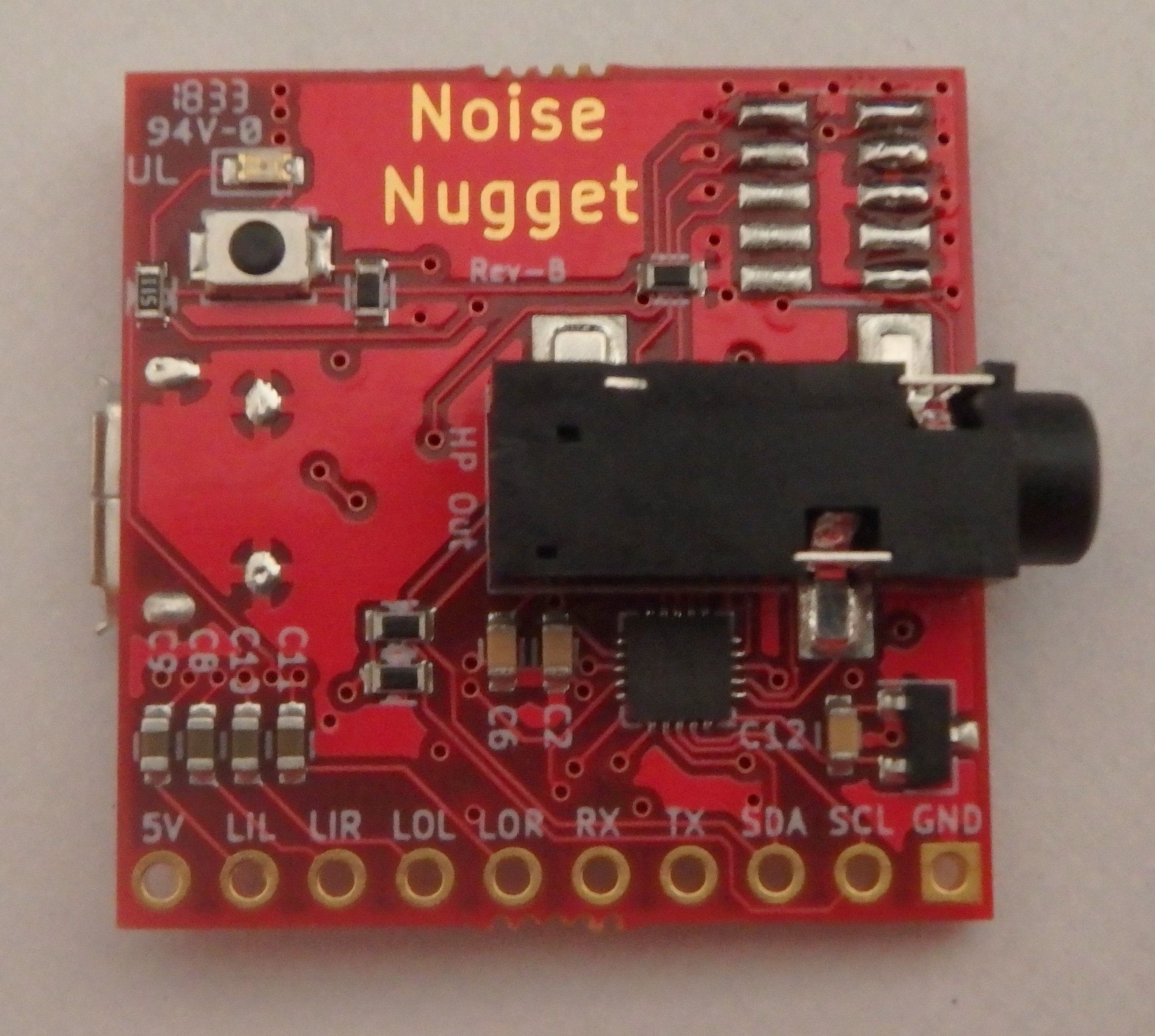 Picture of the original Noise
 Nugget